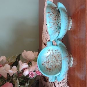 Murano Italian MCM Ashtrays